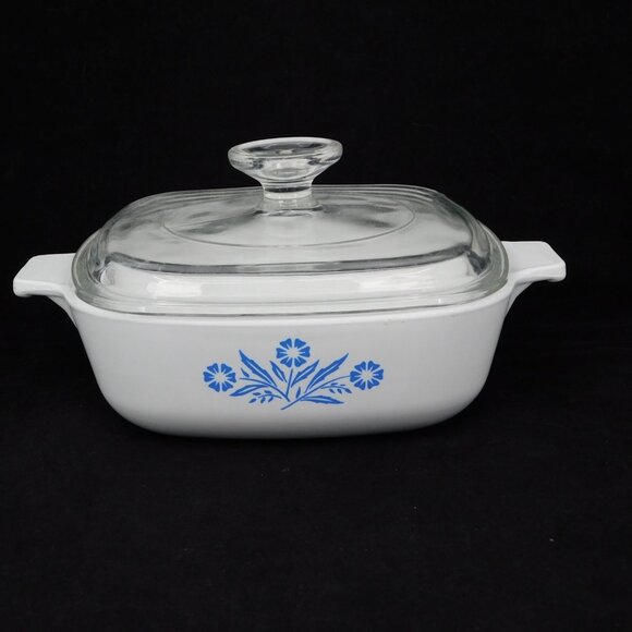 Corningware Other - Vintage Corning Ware Blue Cornflower 1 Quart Casserole Dish P-1-B  with Lid